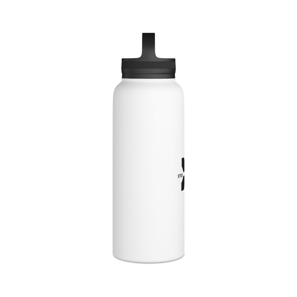 Xtra Time Stainless Steel Water Bottle — Insulated Travel Bottle with Handle Lid