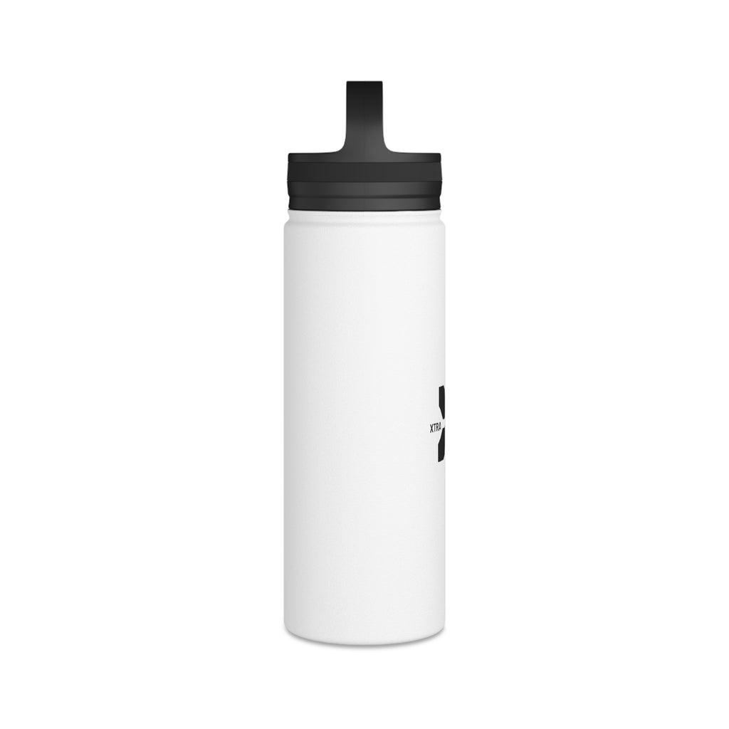 Xtra Time Stainless Steel Water Bottle — Insulated Travel Bottle with Handle Lid