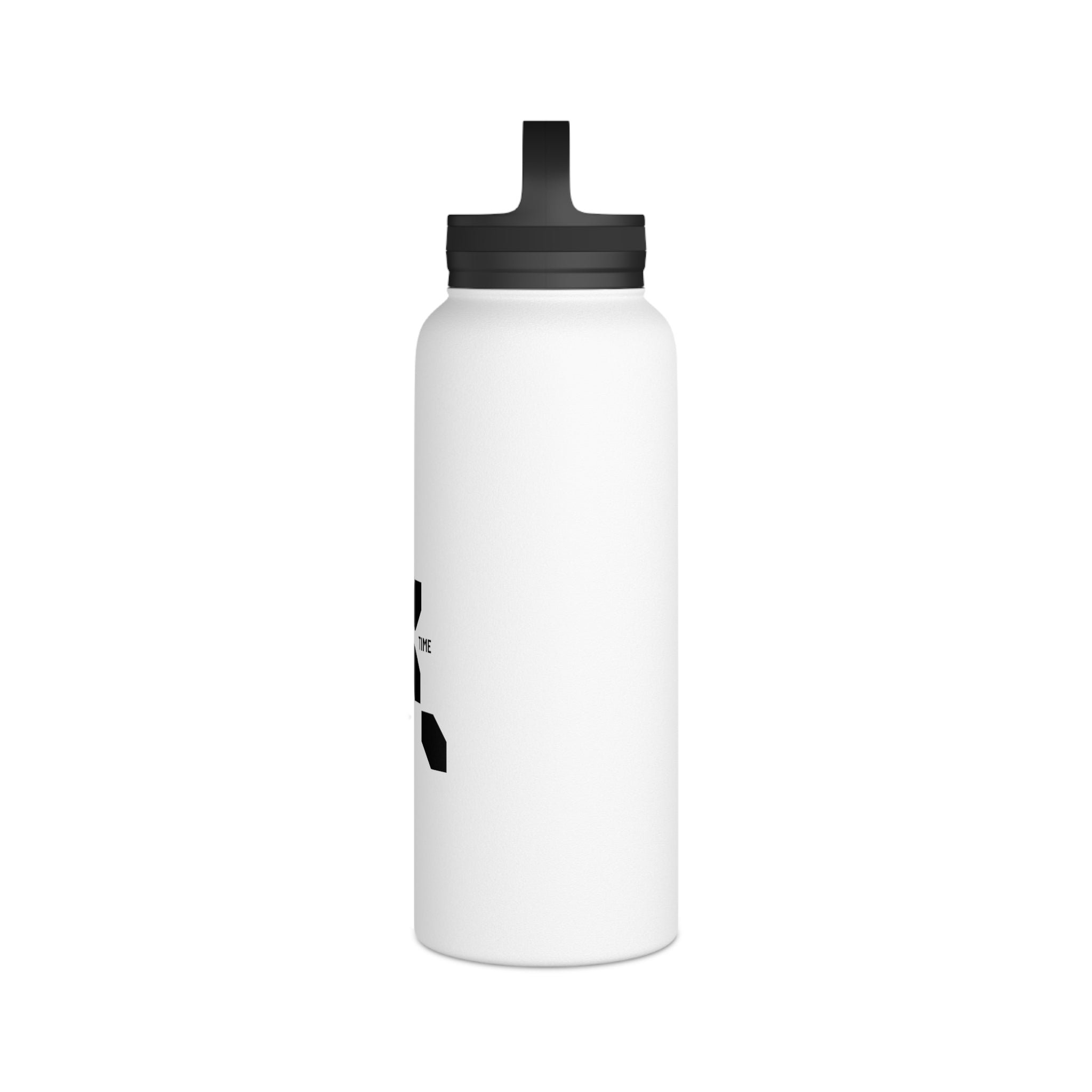Xtra Time Stainless Steel Water Bottle — Insulated Travel Bottle with Handle Lid