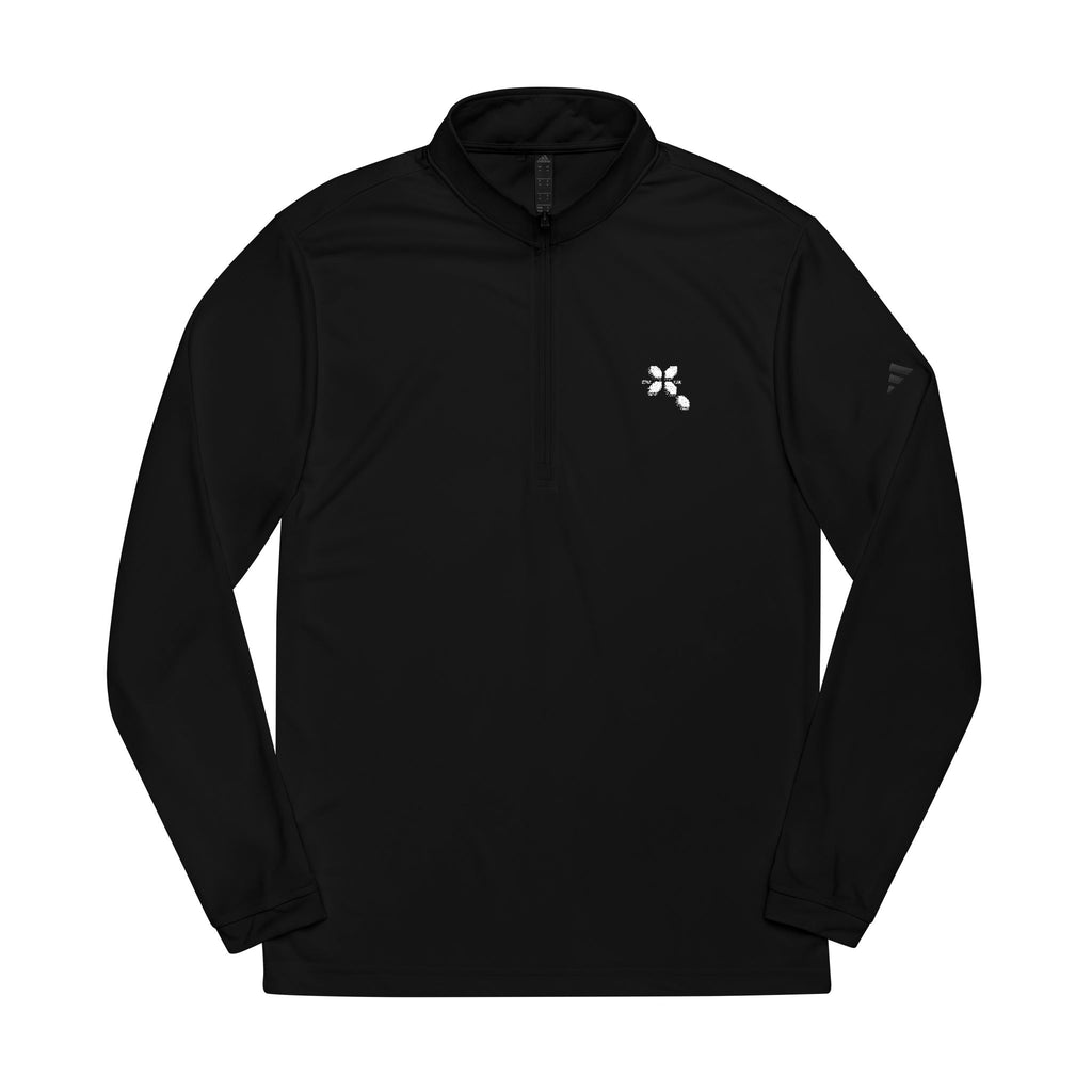 Adidas Embroidered Quarter-Zip Pullover