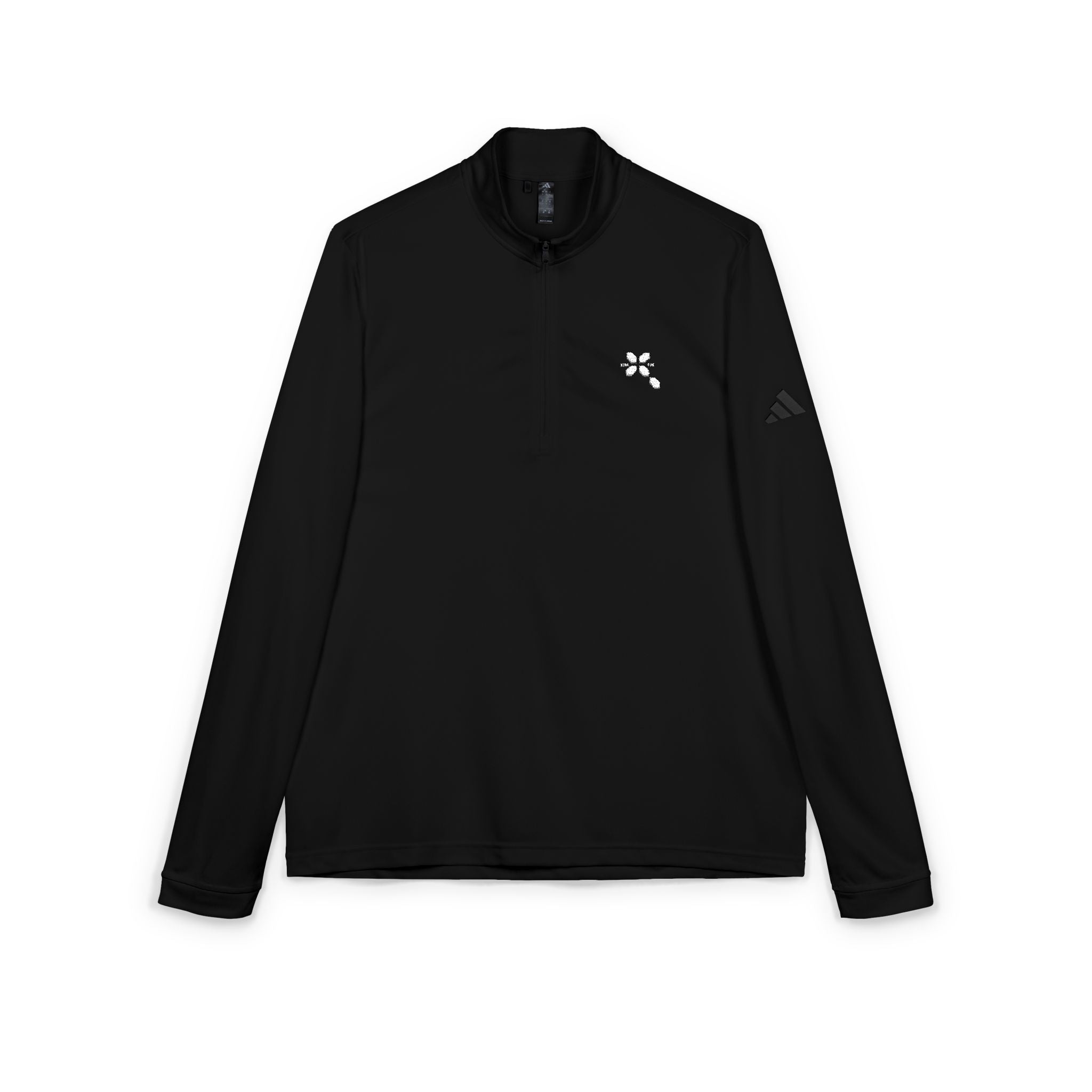 Adidas Embroidered Quarter-Zip Pullover
