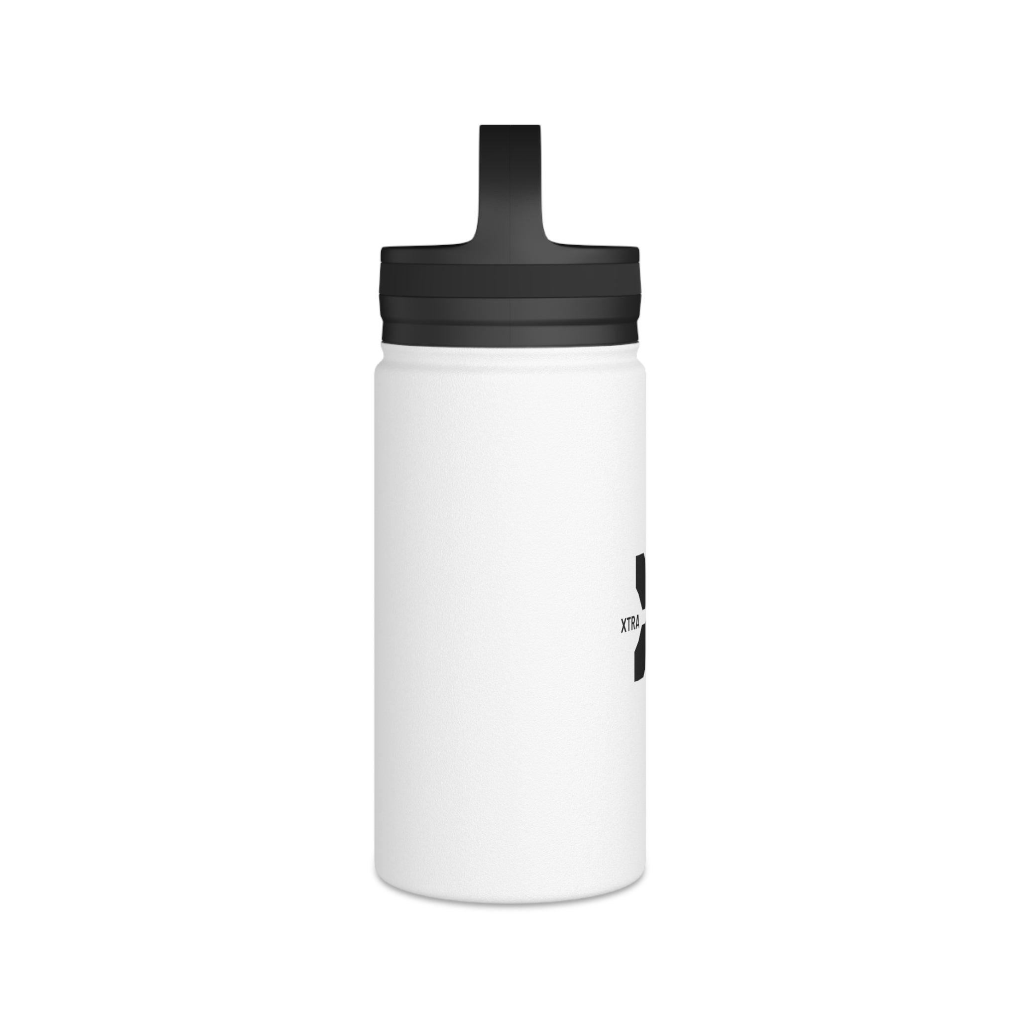 Xtra Time Stainless Steel Water Bottle — Insulated Travel Bottle with Handle Lid