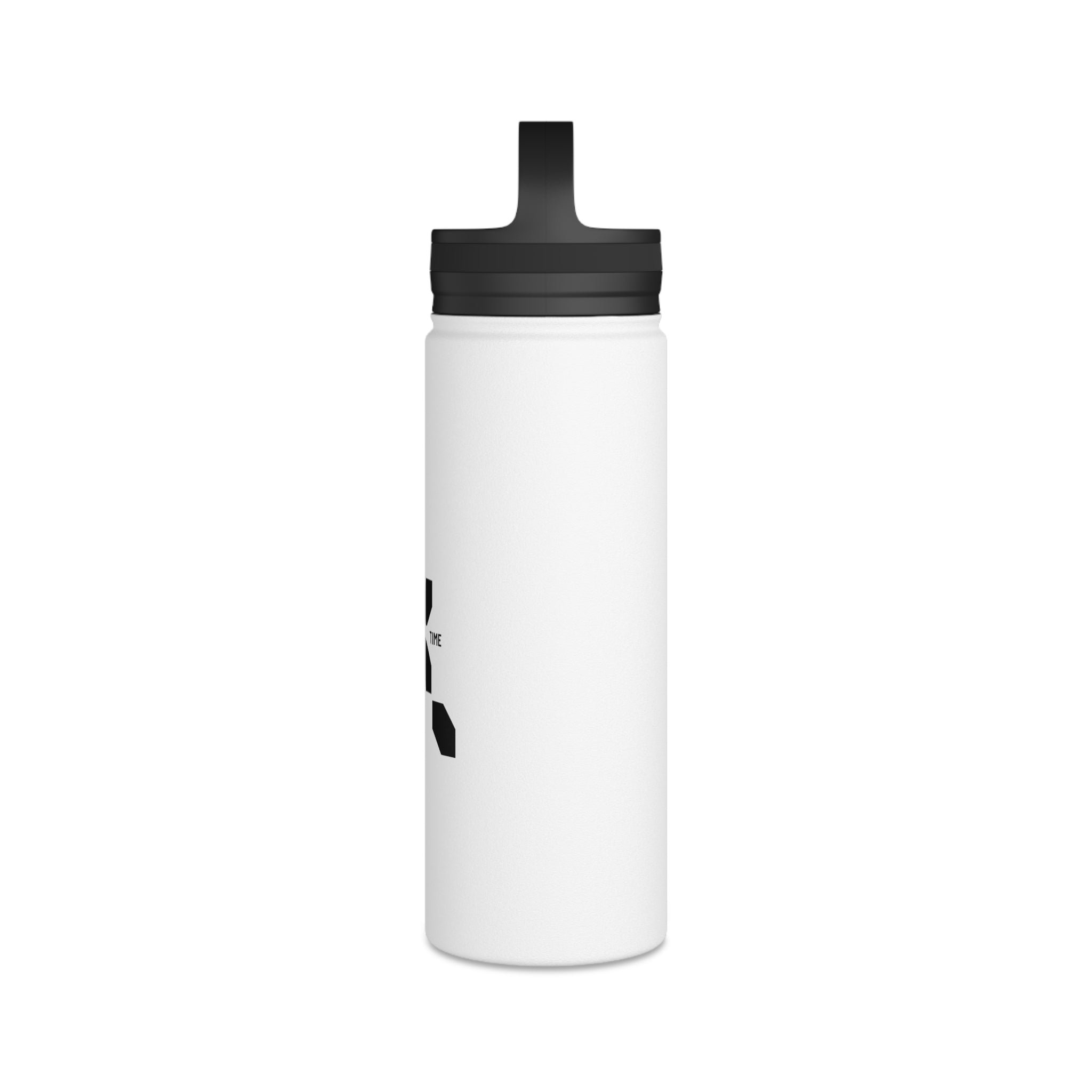 Xtra Time Stainless Steel Water Bottle — Insulated Travel Bottle with Handle Lid